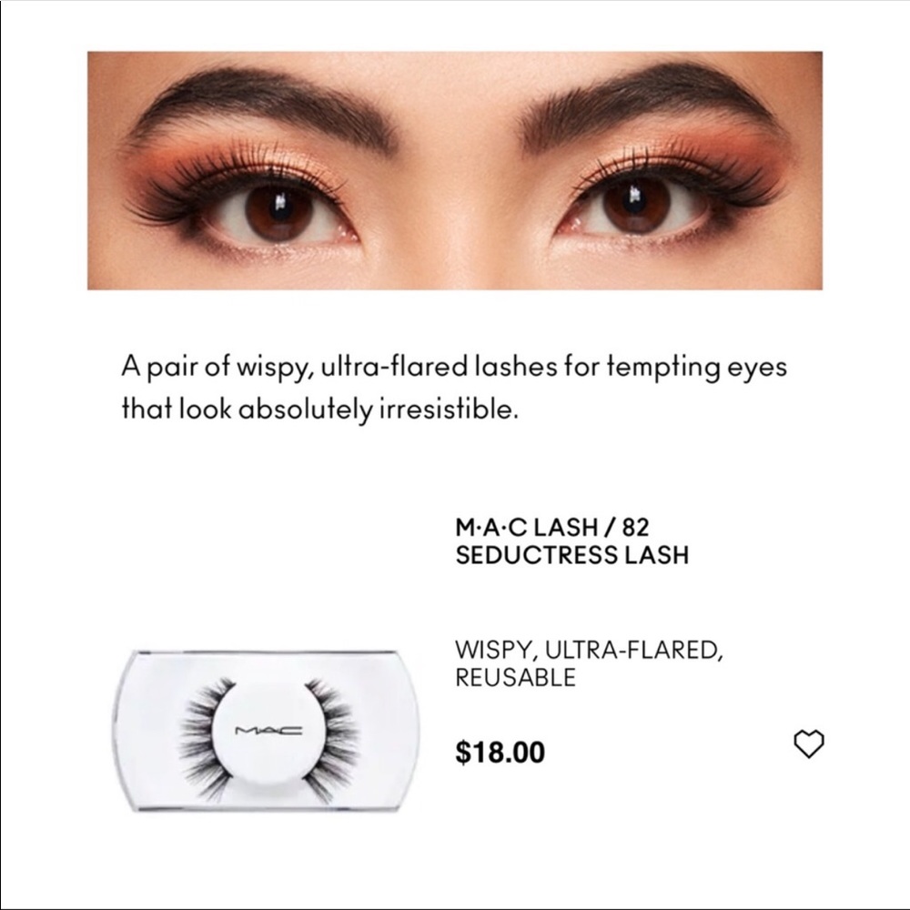 5/$25 M·A·C LASH / 82 SEDUCTRESS LASH - Picture 2 of 6